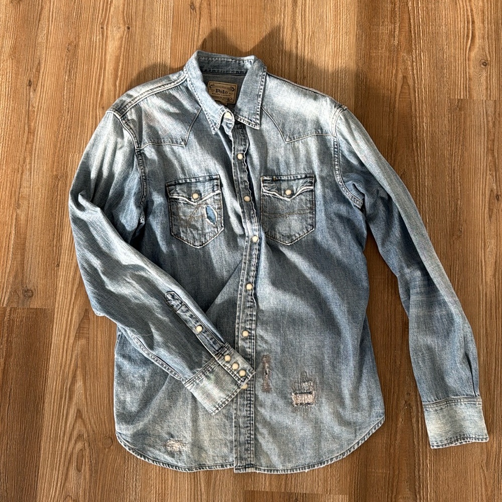 Polo Ralph Lauren Denim Western Shirt